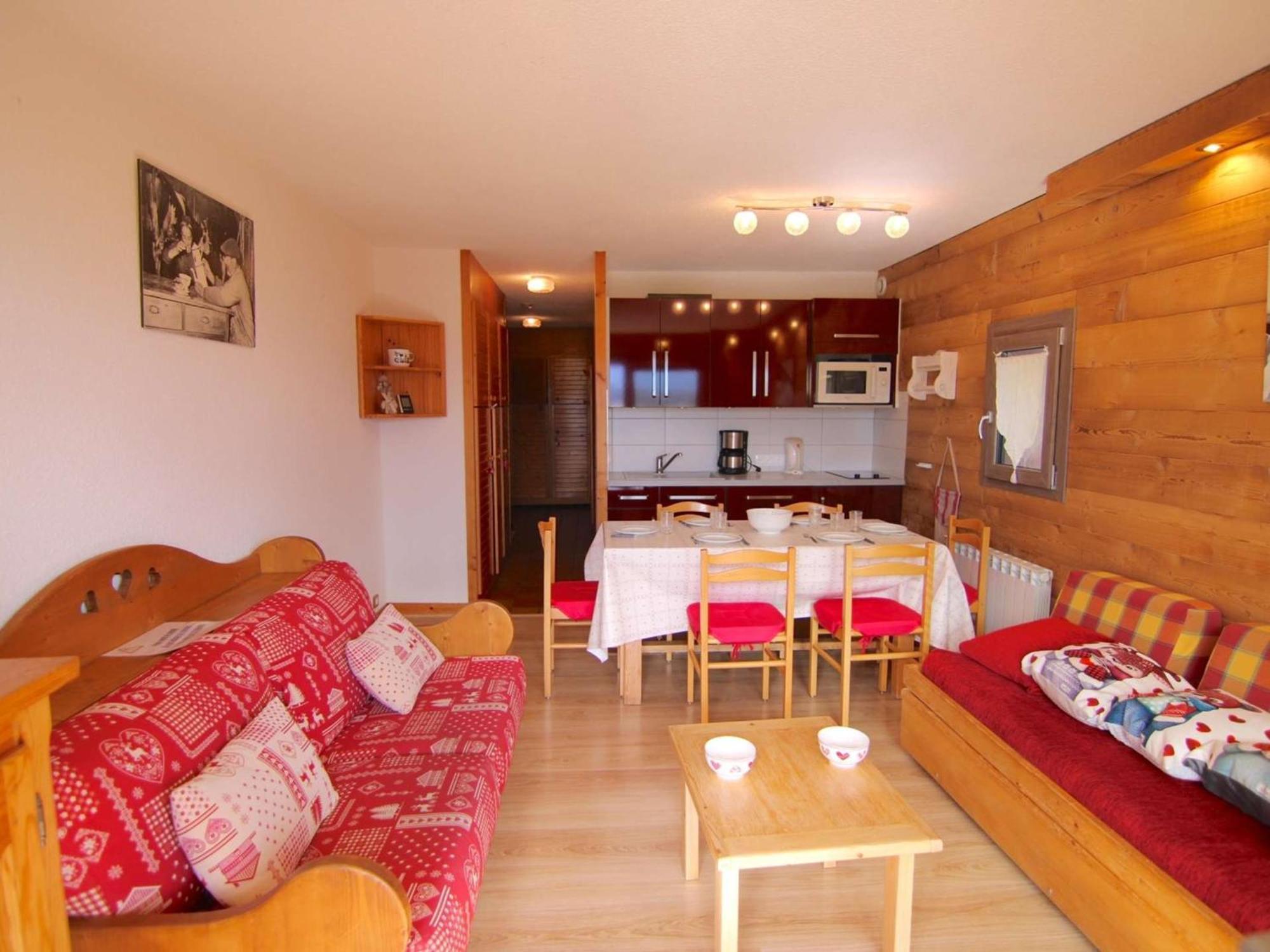 Appartement 2 Pieces Au Coeur Des Saisies - Balcon Sud, Box Inclus, 5 Pers - Fr-1-594-321 Hauteluce Exterior photo